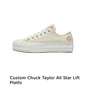 Custom Chuck Taylor All Star Lift Platform Sneakers
